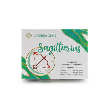 Shop Laterra Gems Zodiac Crystal Set-Sagittarius